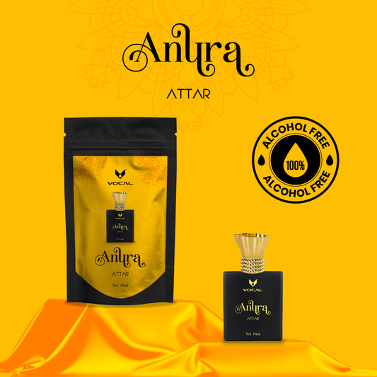 Anura Attar - 100% Alcohol-Free Premium Fragrance (10ml)