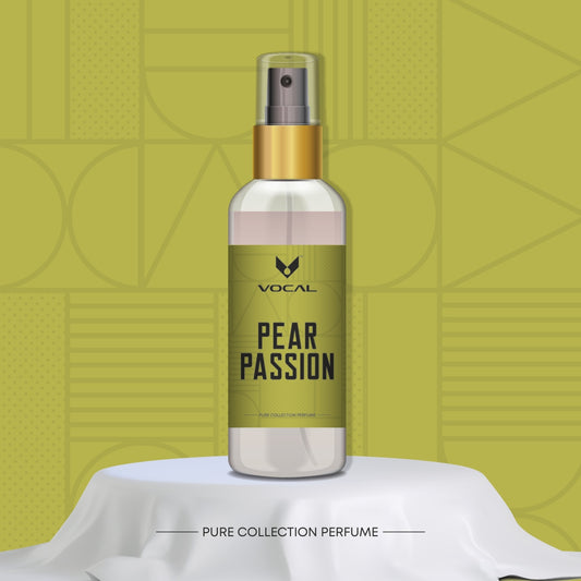 Pear Passion 50ml Unisex Body Mist - Long-Lasting Fragrance for Men & Women | Vocal Cosmetics