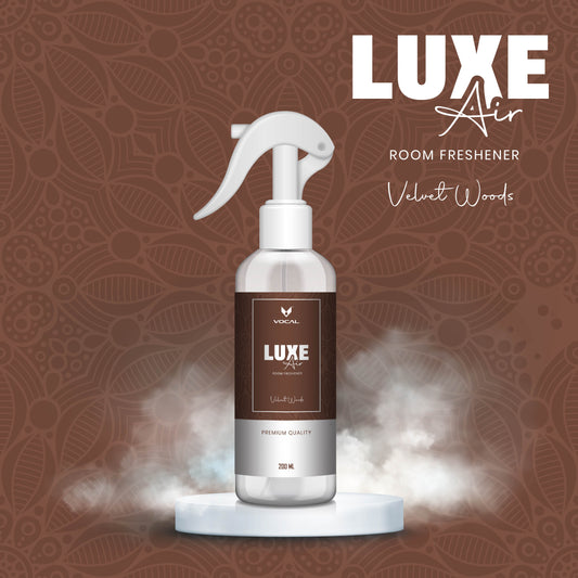 LUXE Air Room Freshener - Velvet Woods (200ml) - Indulge in the Warmth of a Cozy Forest